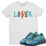 Yeezy 700 Faded Azure Sneaker Match Tees Loser Lover Sneaker Tees Yeezy 700 Faded Azure Sneaker Release Tees Unisex Shirts