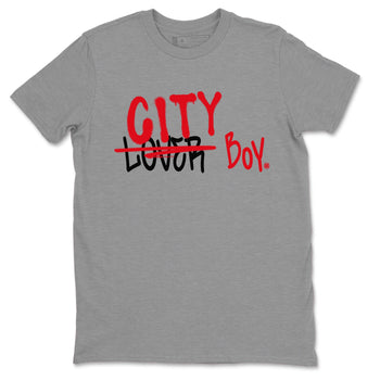 Air Jordan 6 Toro Bravo Sneaker Match Tees Loser X City Boy Sneaker Tees Air Jordan 6 Toro Tees Unisex Shirts Heather Grey 2