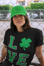 Jordan 1 Lucky Green Sneaker Match Tees LOVE Sneaker Tees Jordan 1 Lucky Green Sneaker Release Tees Unisex Shirts