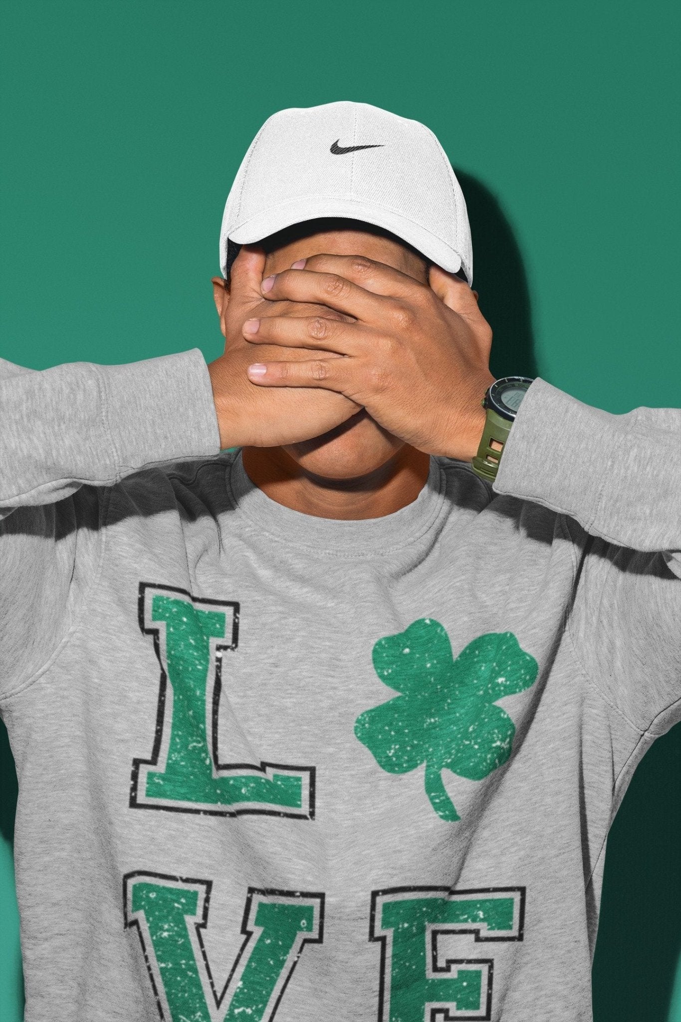 Jordan 13 Lucky Green Sneaker Match Tees LOVE Sneaker Tees Jordan 13 Lucky Green Sneaker Release Tees Unisex Shirts