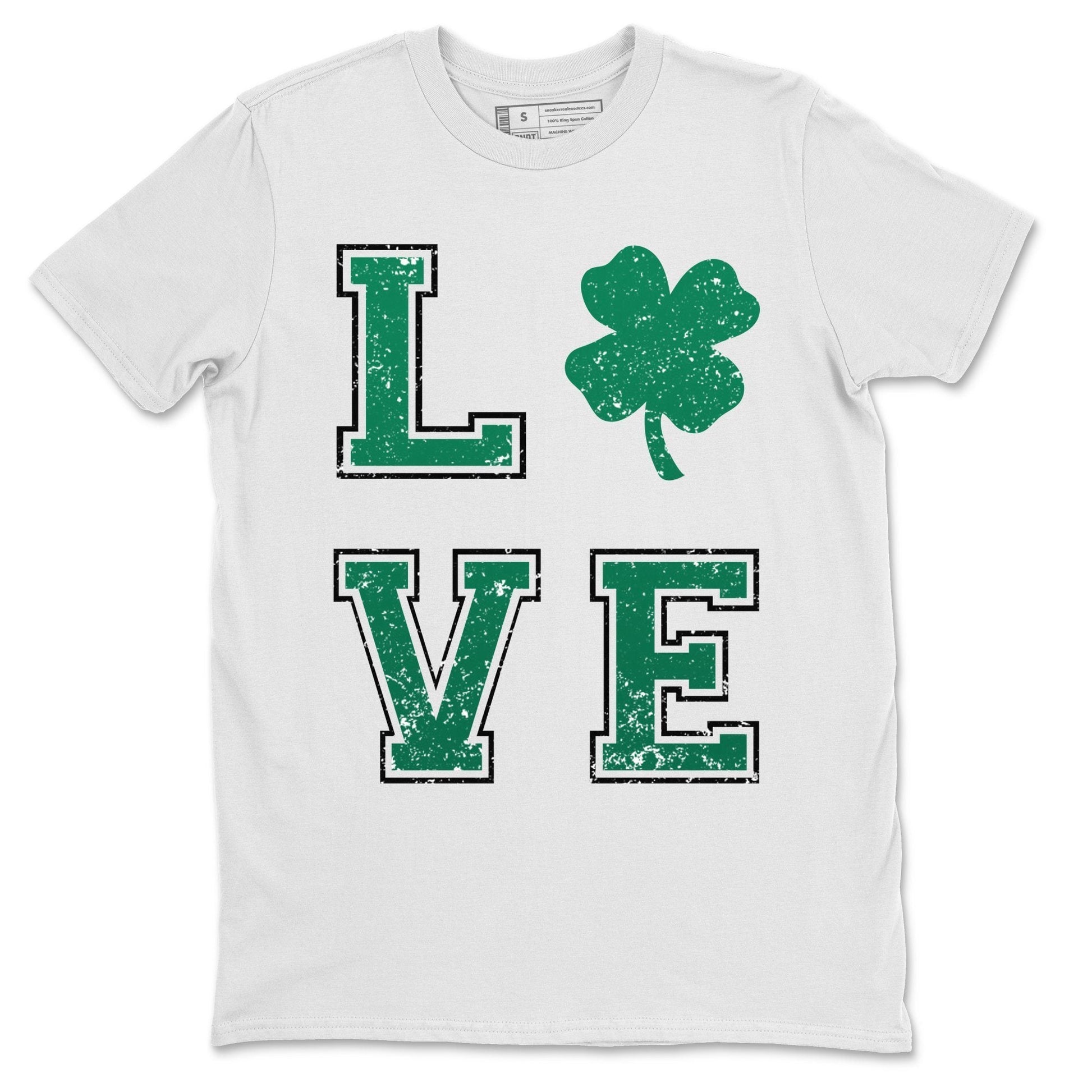 Jordan 13 Lucky Green Sneaker Match Tees LOVE Sneaker Tees Jordan 13 Lucky Green Sneaker Release Tees Unisex Shirts