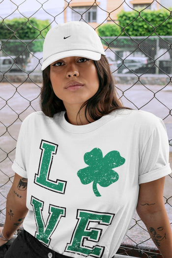 Jordan 13 Lucky Green Sneaker Match Tees LOVE Sneaker Tees Jordan 13 Lucky Green Sneaker Release Tees Unisex Shirts
