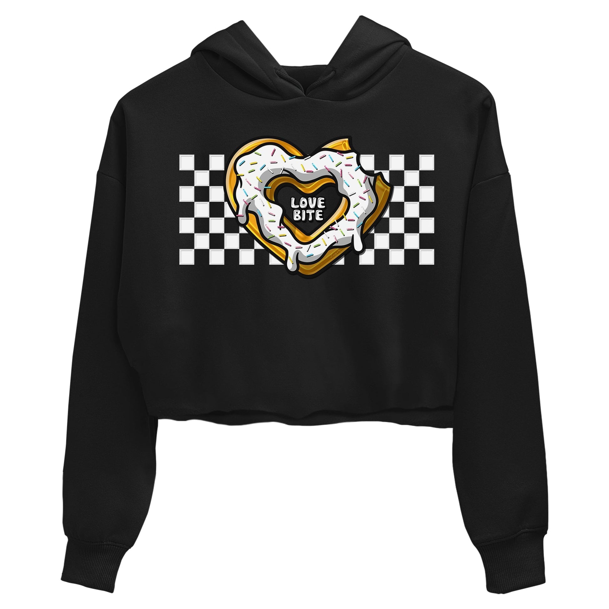 Air Jordan 1 Black White Sneaker Match Tees Love Bite Sneaker Tees Air Jordan 1 Black White Sneaker Release Tees Women's Shirts