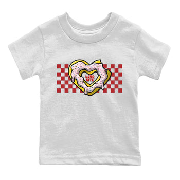 Air Force 1 Valentines Day Sneaker Match Tees Love Bite Sneaker Tees Air Force 1 Valentines Day Sneaker Release Tees Kids Shirts