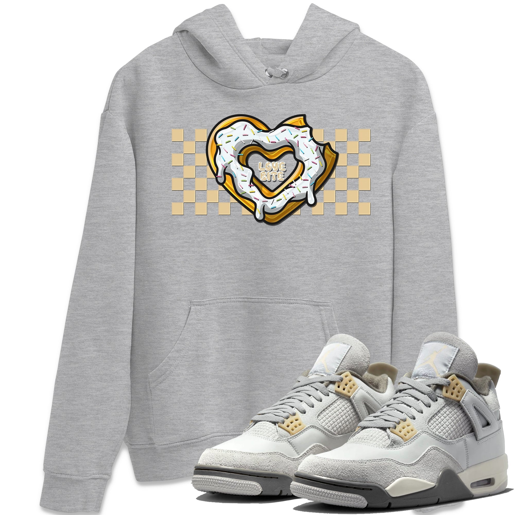 Jordan 4 Craft Sneaker Match Tees Love Bite Sneaker Tees Jordan 4 Craft Sneaker Release Tees Unisex Shirts