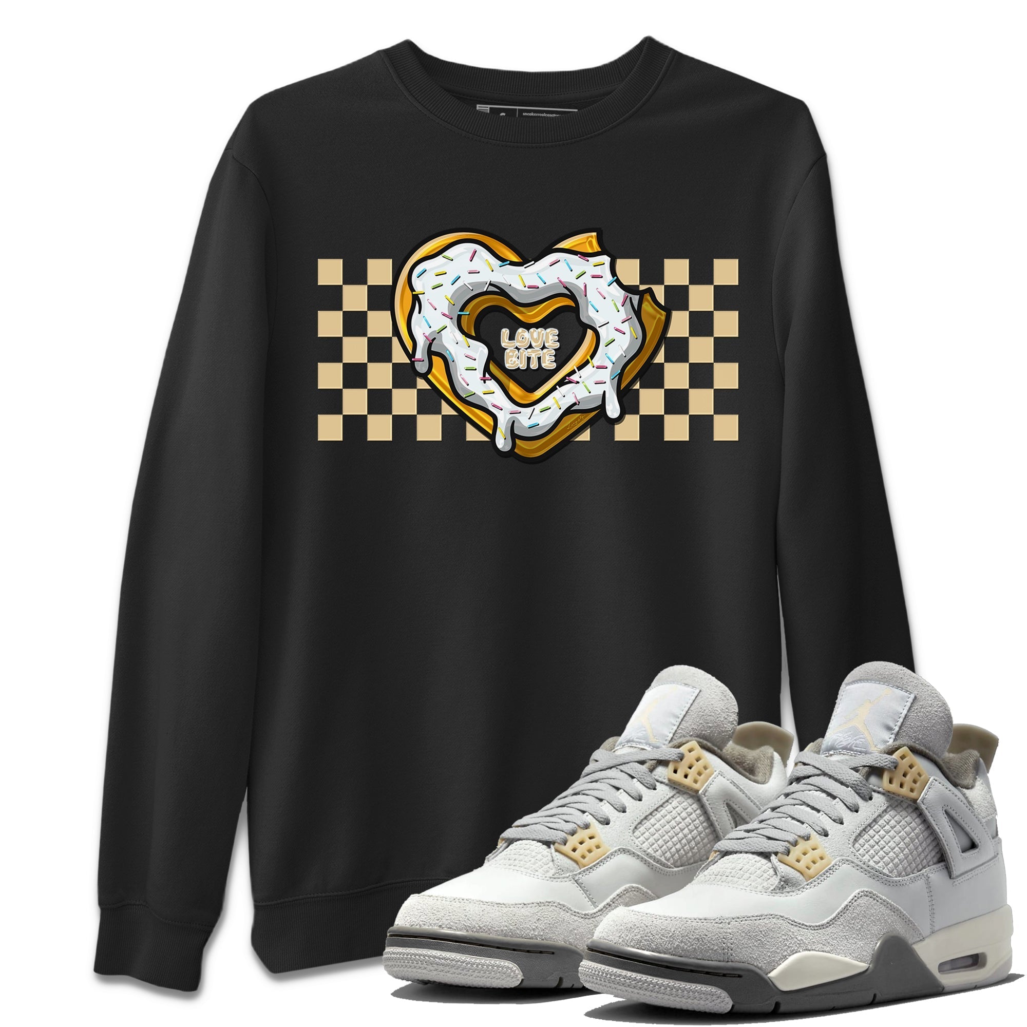 Jordan 4 Craft Sneaker Match Tees Love Bite Sneaker Tees Jordan 4 Craft Sneaker Release Tees Unisex Shirts