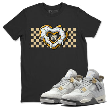 Jordan 4 Craft Sneaker Match Tees Love Bite Sneaker Tees Jordan 4 Craft Sneaker Release Tees Unisex Shirts