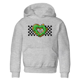 5s Lucky Green shirt to match jordans Love Bite sneaker tees Air Jordan 5 Lucky Green SNRT sneaker release tees baby toddler Heather Grey 2 cotton Shirt