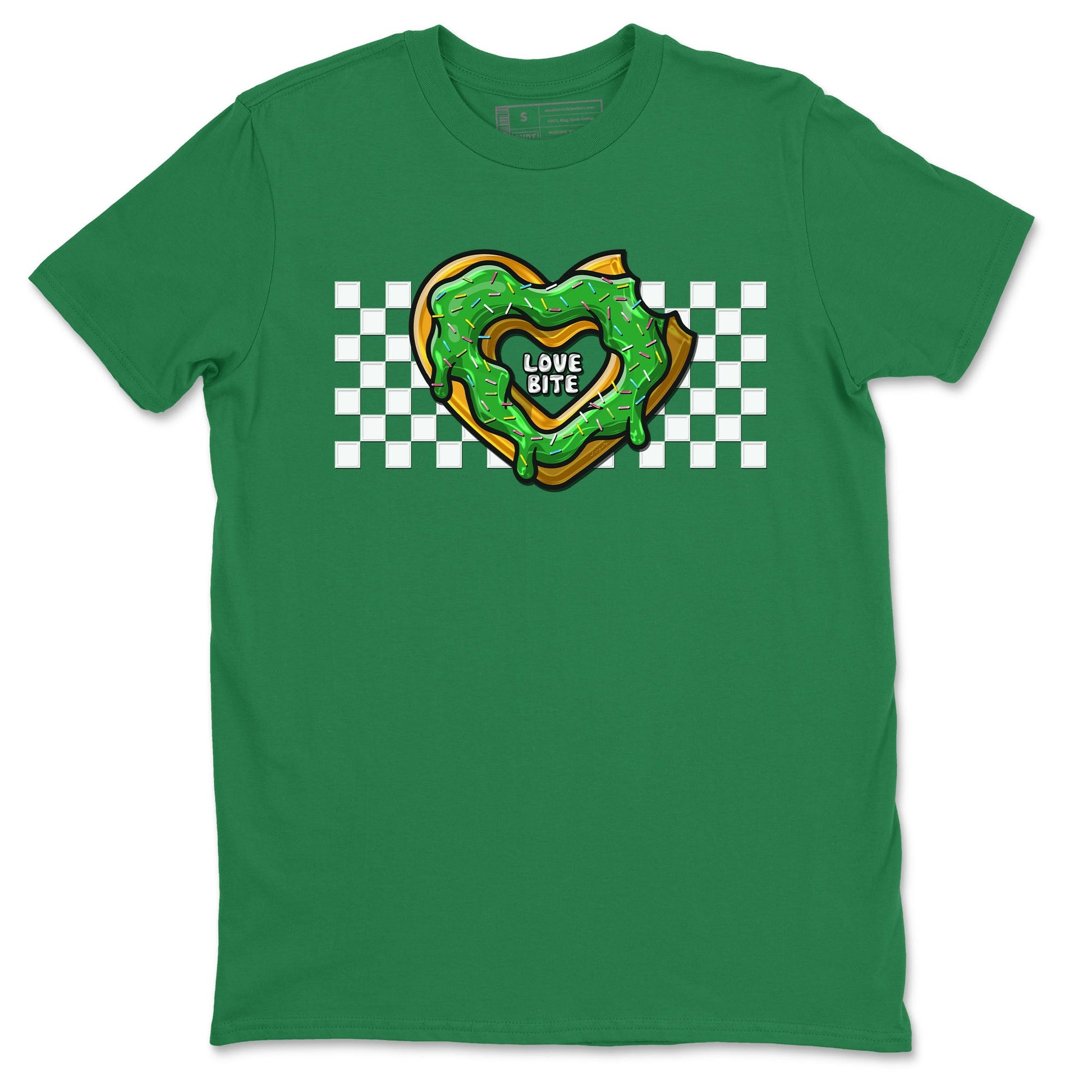 5s Lucky Green shirt to match jordans Love Bite sneaker tees Air Jordan 5 Lucky Green SNRT Sneaker Release Tees unisex cotton Kelly Green 2 crew neck shirt