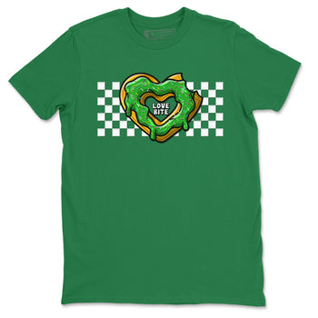 5s Lucky Green shirt to match jordans Love Bite sneaker tees Air Jordan 5 Lucky Green SNRT Sneaker Release Tees unisex cotton Kelly Green 2 crew neck shirt