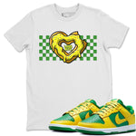 Dunk Reverse Brazil Sneaker Match Tees Love Bite Sneaker Tees Dunk Reverse Brazil Sneaker Release Tees Unisex Shirts