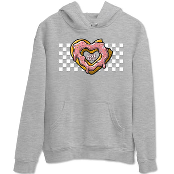 Dunk Valentine's Day shirt to match jordans Love Bite sneaker tees Dunks Valentine's Day SNRT sneaker Release Tees unisex cotton Heather Grey 2 crew neck shirt