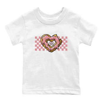 Dunk Valentine's Day shirt to match jordans Love Bite sneaker tees Dunks Valentine's Day SNRT sneaker release tees baby toddler White 2 cotton Shirt