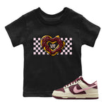 Dunk Valentines Day Sneaker Match Tees Love Bite Sneaker Tees Nike Dunk Valentine's Day Sneaker SNRT Sneaker Tees Kids Shirts