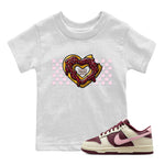 Dunk Valentines Day Sneaker Match Tees Love Bite Sneaker Tees Nike Dunk Valentine's Day Sneaker SNRT Sneaker Tees Kids Shirts