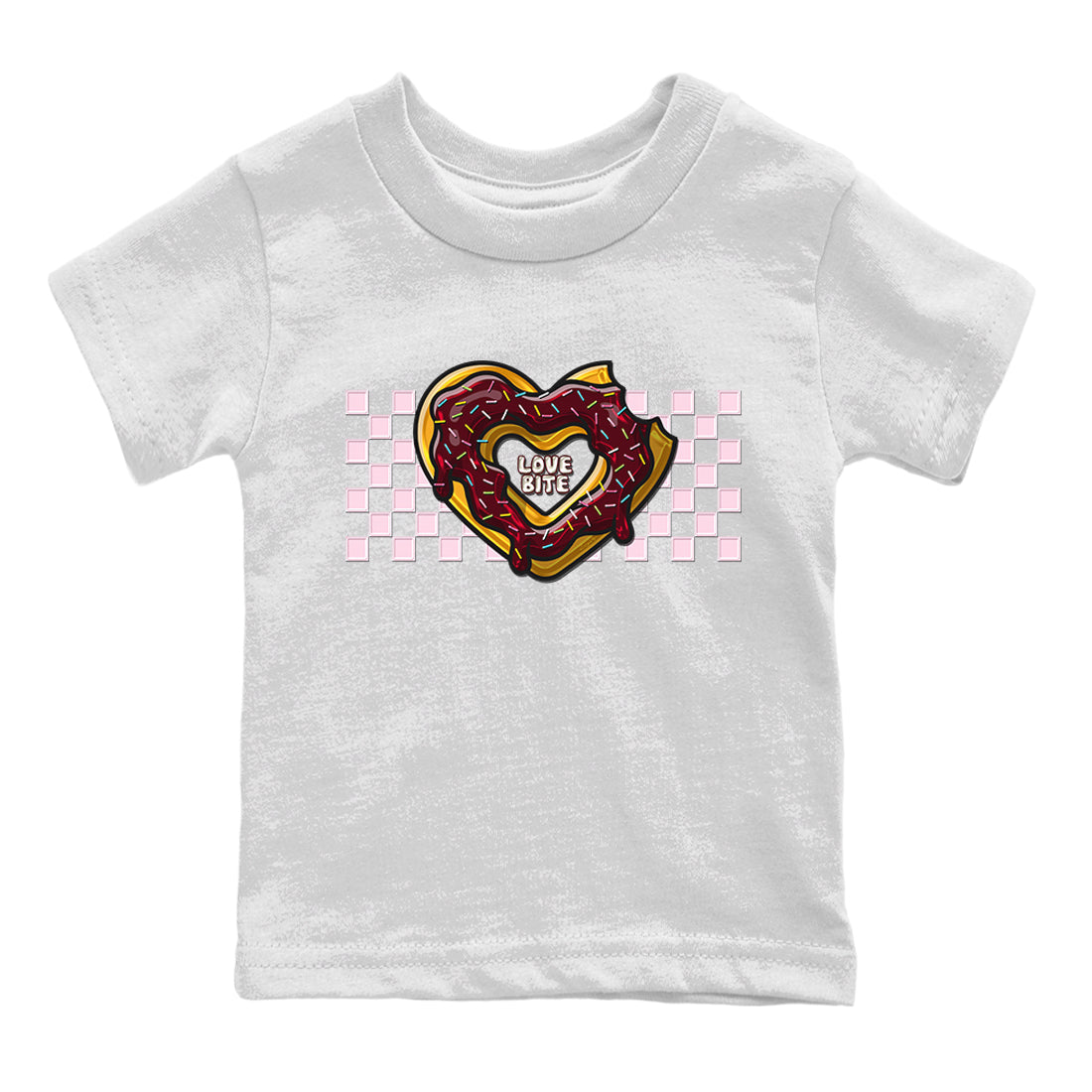 Dunk Valentines Day Sneaker Match Tees Love Bite Sneaker Tees Nike Dunk Valentine's Day Sneaker SNRT Sneaker Tees Kids Shirts