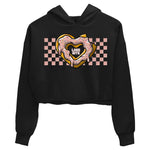 Nike Dunks Low Rose Whisper shirt to match jordans Love Bite sneaker tees Nike Dunk Rose Whisper SNRT Sneaker Release Tees Black 2 Crop T-Shirt