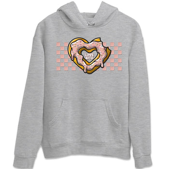 Nike Dunks Low Rose Whisper shirt to match jordans Love Bite sneaker tees Nike Dunk Rose Whisper SNRT Sneaker Release Tees Unisex Heather Grey 2 T-Shirt