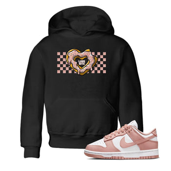Nike Dunks Low Rose Whisper shirt to match jordans Love Bite sneaker tees Nike Dunk Rose Whisper SNRT Sneaker Release Tees Baby Toddler Black 1 T-Shirt