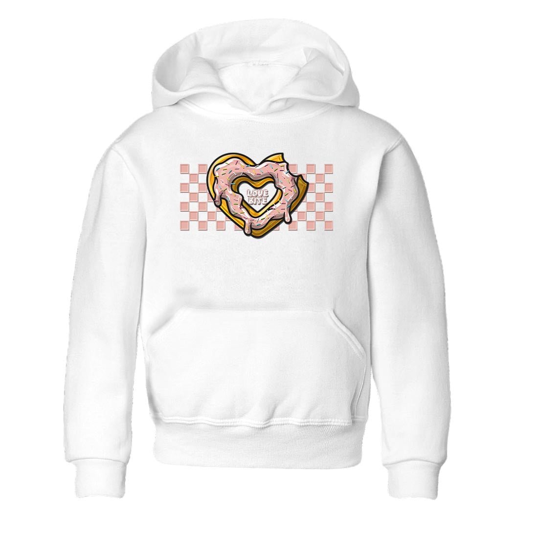 Nike Dunks Low Rose Whisper shirt to match jordans Love Bite sneaker tees Nike Dunk Rose Whisper SNRT Sneaker Release Tees Baby Toddler White 2 T-Shirt