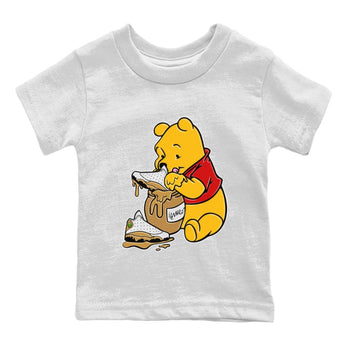 Jordan Retro 13 Wheat Sneaker Matching Tee Love Honey Sneaker Tees Air Jordan 13 Wheat Sneaker Release Tees Kids Shirts White 2