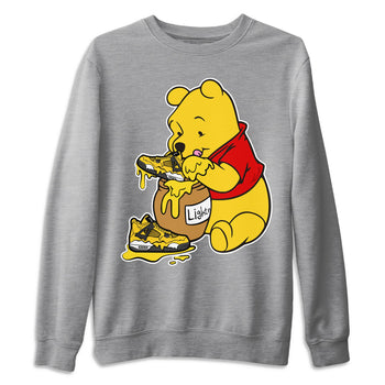 Jordan 4 Lightning Sneaker Match Tees Love Honey Sneaker Tees Jordan 4 Lightning Sneaker Release Tees Unisex Shirts