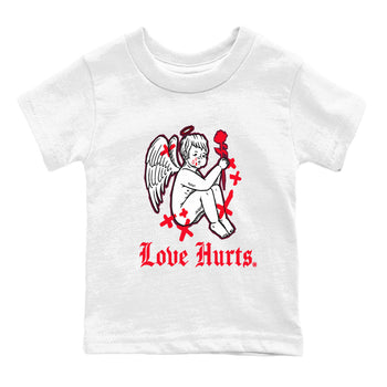 AF1 Layers Of Love Shirt To Match Jordans Love Hurts Streetwear Fashion Air Force 1 Layers Of Love Valentine's Day Design Tee SNRT sneaker release tees baby toddler White 2 cotton Shirt