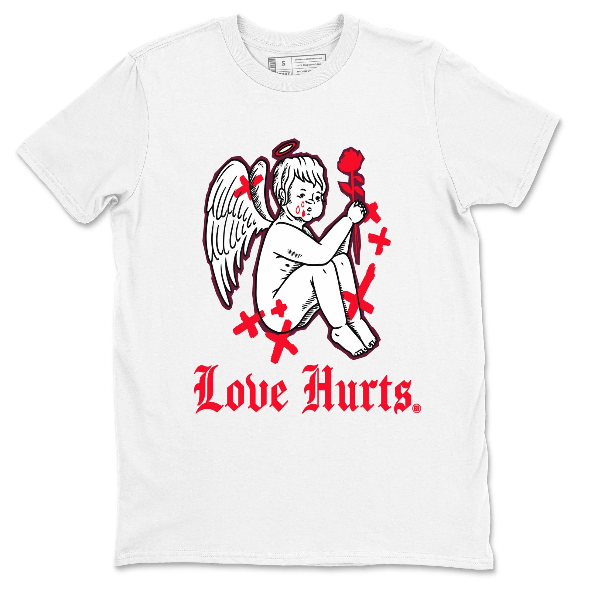 AF1 Layers Of Love Shirt To Match Jordans Love Hurts Streetwear Fashion Air Force 1 Layers Of Love Valentine's Day Design Tee SNRT Sneaker Release Tees unisex cotton White 2 crew neck shirt