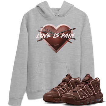 Air More Uptempo Valentines Day Sneaker Match Tees Love is Pain Sneaker Tees Air More Uptempo Valentines Day Sneaker Release Tees Unisex Shirts