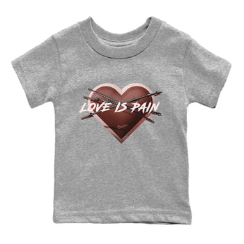 Air More Uptempo Valentines Day Sneaker Match Tees Love is Pain Sneaker Tees Air More Uptempo Valentines Day Sneaker Release Tees Kids Shirts
