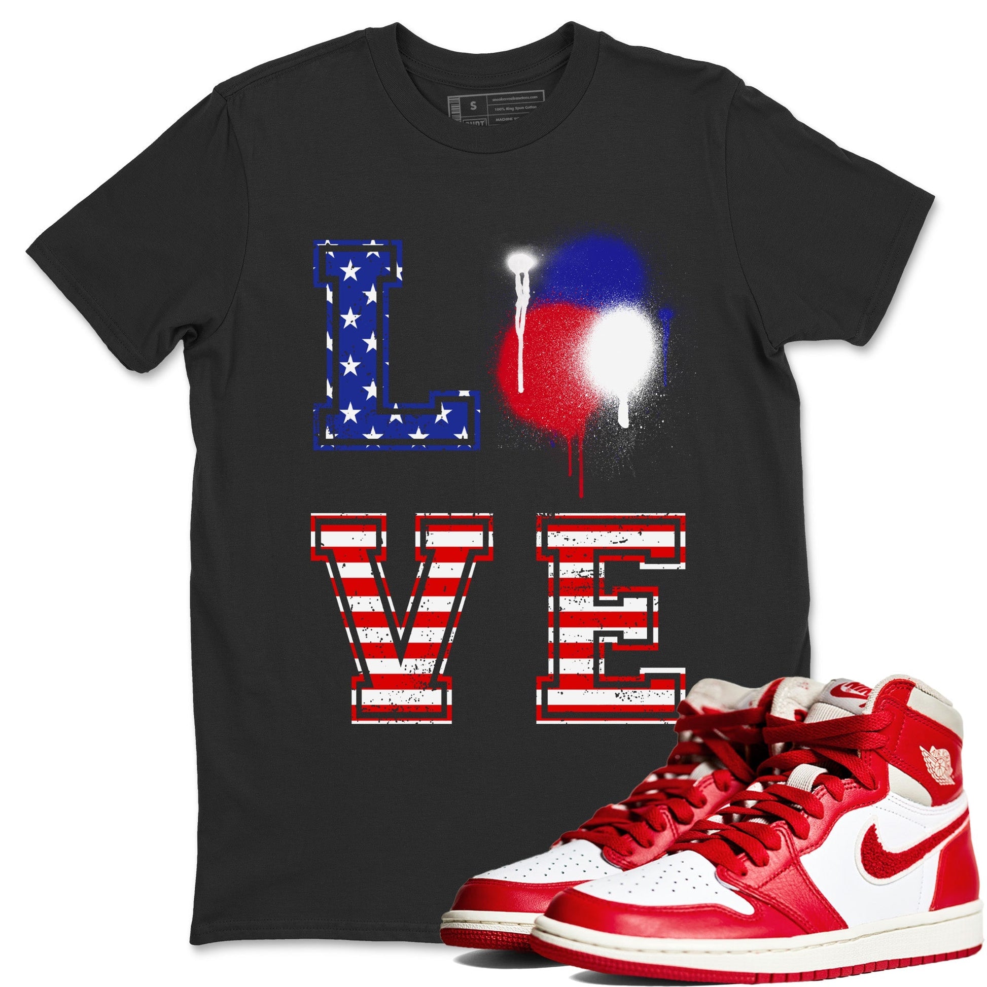 Jordan 1 Newstalgia Sneaker Match Tees LOVE Sneaker Tees Jordan 1 Newstalgia Sneaker Release Tees Unisex Shirts