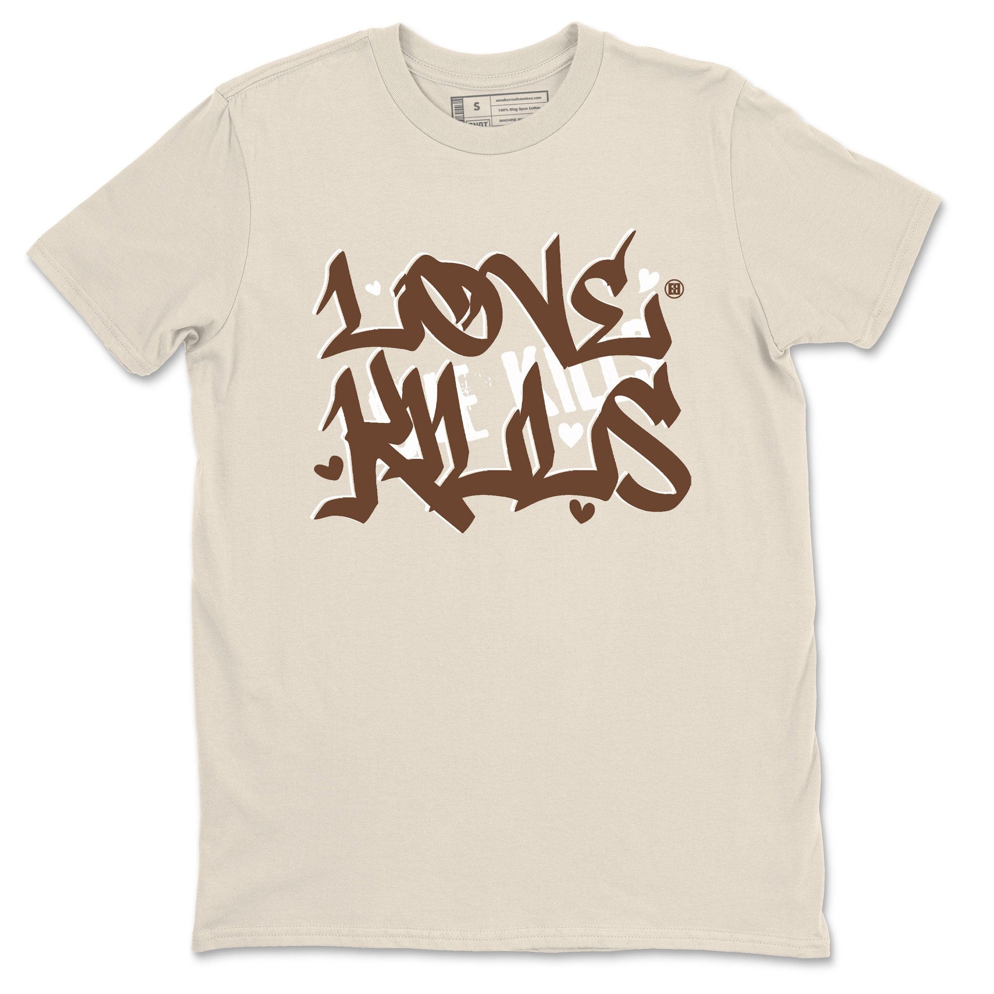 Dunk Low WMNS Cacao Wow sneaker shirt to match jordans Love Kills sneaker tees Dunk Cacao Wow SNRT Sneaker Tees Crew Neck Unisex Cotton Sneaker T-Shirt Natural 2 T-Shirt
