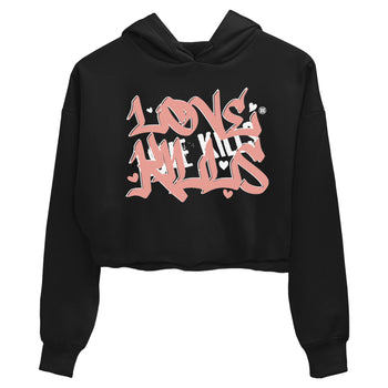 Dunks Low Rose Whisper shirt to match jordans Love Kills sneaker tees Dunk Rose Whisper SNRT Sneaker Release Tees Black 2 Crop T-Shirt