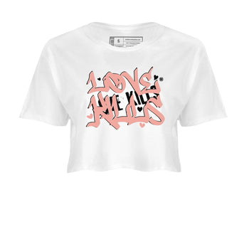 Dunks Low Rose Whisper shirt to match jordans Love Kills sneaker tees Dunk Rose Whisper SNRT Sneaker Release Tees White 2 Crop T-Shirt