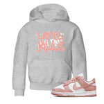 Dunks Low Rose Whisper shirt to match jordans Love Kills sneaker tees Dunk Rose Whisper SNRT Sneaker Release Tees Baby Toddler Heather Grey 1 T-Shirt