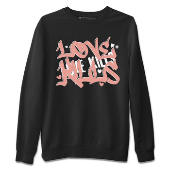 Dunks Low Rose Whisper shirt to match jordans Love Kills sneaker tees Dunk Rose Whisper SNRT Sneaker Release Tees Unisex Black 2 T-Shirt