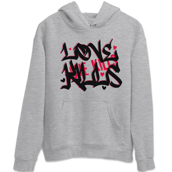 Jordan 1 Bred Patent Sneaker Match Tees Love Kills Sneaker Tees Jordan 1 Bred Patent Sneaker Release Tees Unisex Shirts