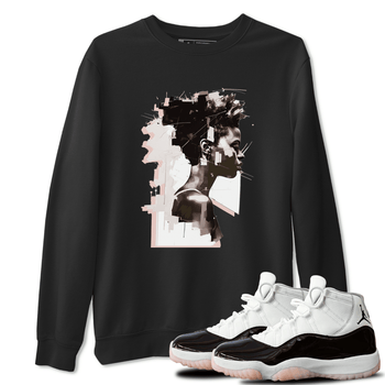 11s WMNS Neapolitan shirt to match jordans Love Memory sneaker tees Air Jordan 11 Neapolitan SNRT Sneaker Tees Sneaker Matching Shirt Unisex Black 1 T-Shirt