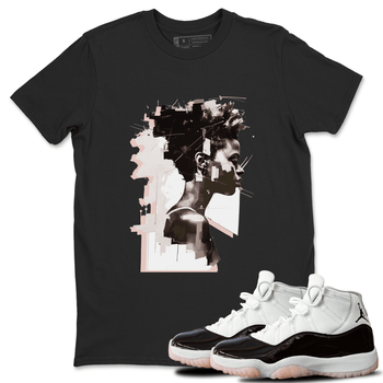 11s WMNS Neapolitan shirt to match jordans Love Memory sneaker tees Air Jordan 11 Neapolitan SNRT Sneaker Tees Sneaker Matching Shirt Unisex Black 1 T-Shirt