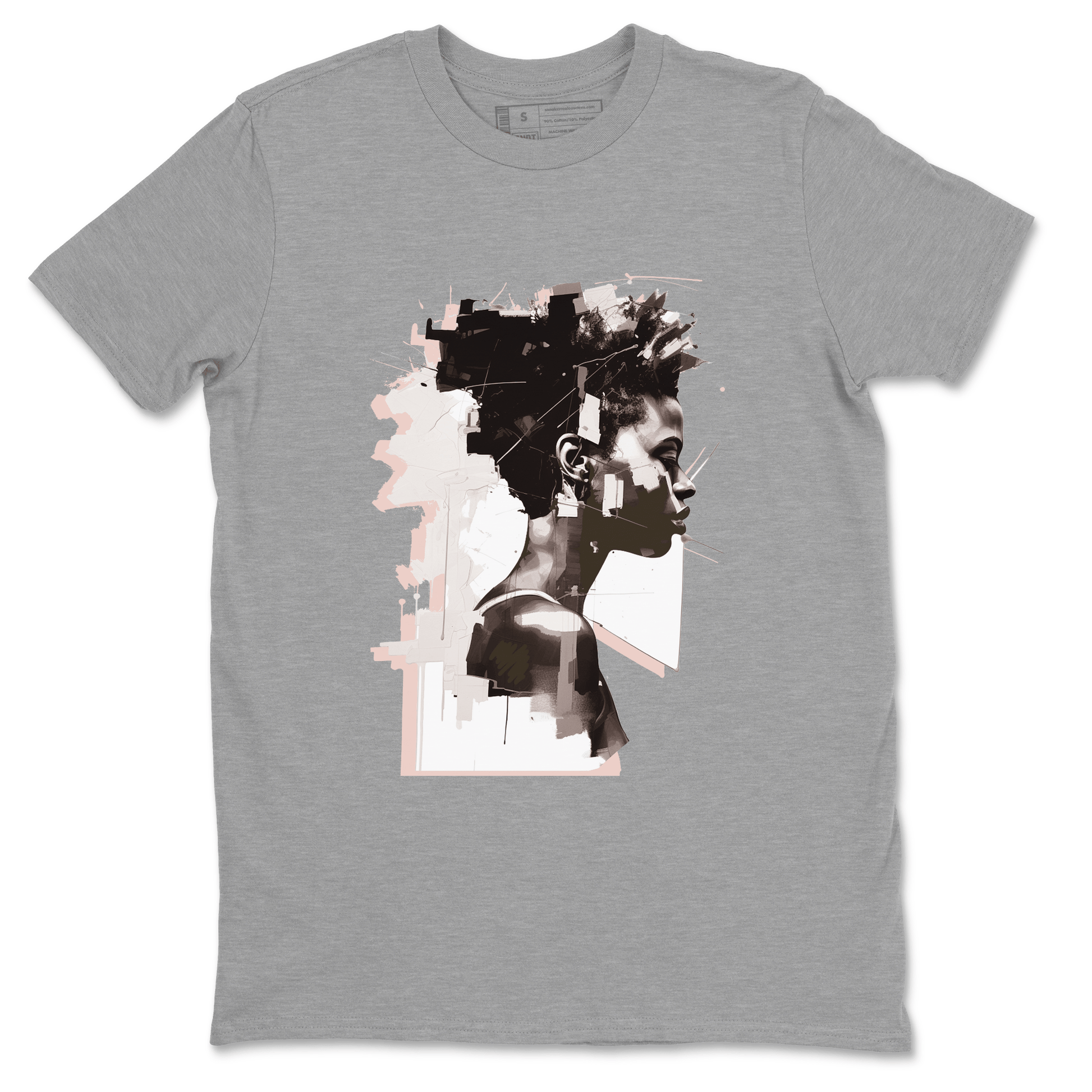 11s WMNS Neapolitan shirt to match jordans Love Memory sneaker tees Air Jordan 11 Neapolitan SNRT Sneaker Tees Sneaker Matching Shirt Unisex Heather Grey 2 T-Shirt