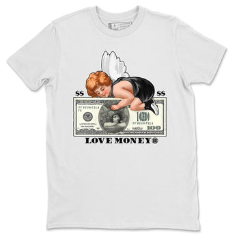 Jordan 12 Playoffs Sneaker Match Tees Love Money Sneaker Tees Jordan 12 Playoffs Sneaker Release Tees Unisex Shirts