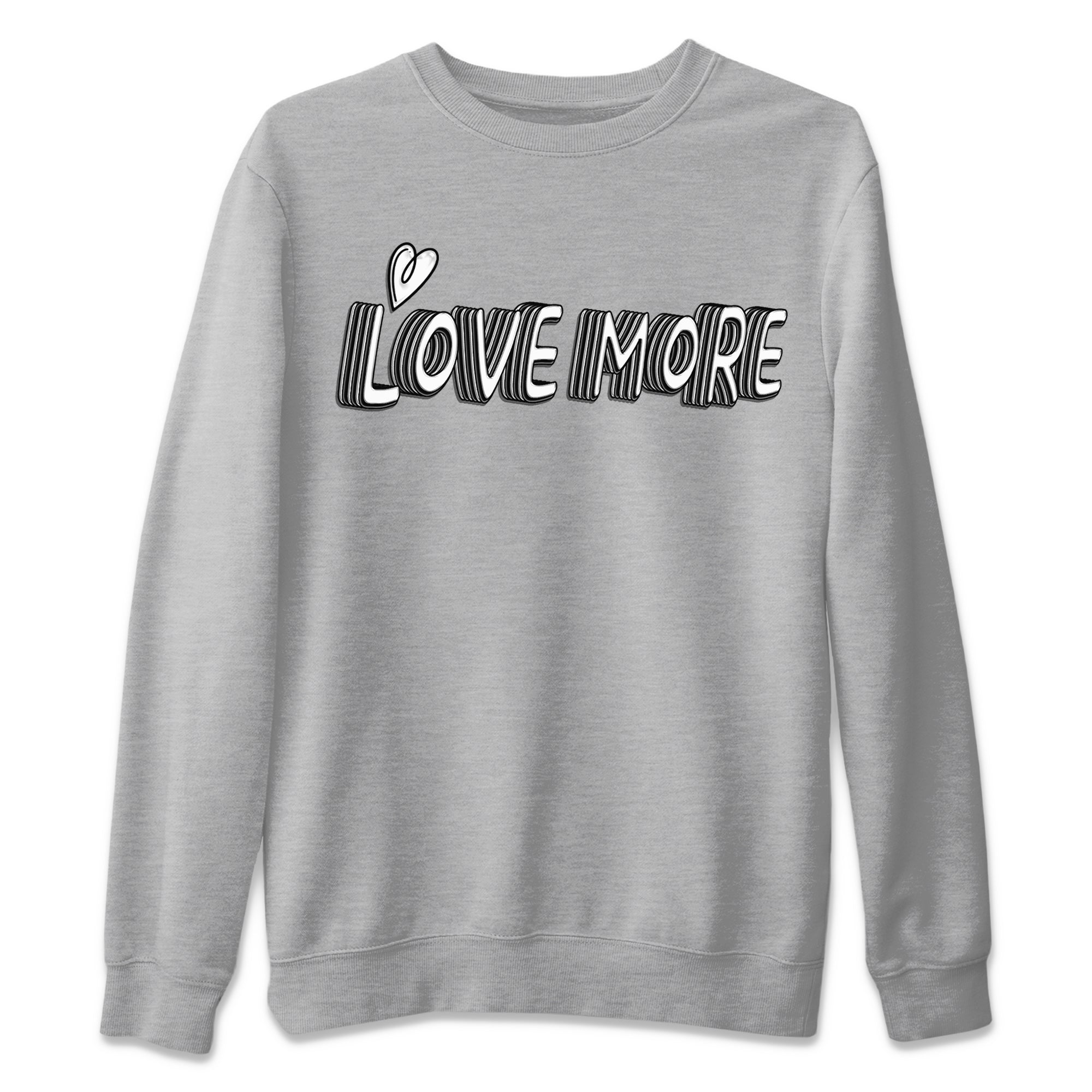 Air Jordan 1 Black White Sneaker Match Tees Love More Sneaker Tees Air Jordan 1 Black White Sneaker Release Tees Unisex Shirts