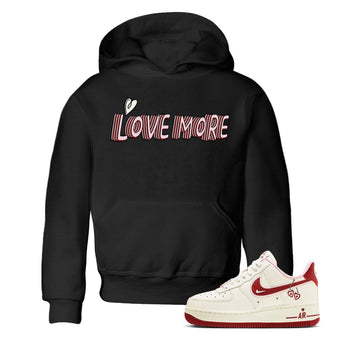 Air Force 1 Valentines Day Sneaker Match Tees Love More Sneaker Tees Air Force 1 Valentines Day Sneaker Release Tees Kids Shirts