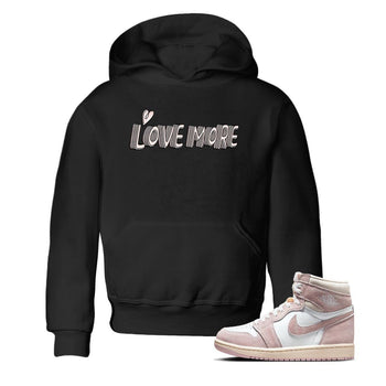 Air Jordan 1 Washed Pink Love More Baby and Kids Sneaker Tees AJ1 Washed Pink Kids Sneaker Tees Size Chart