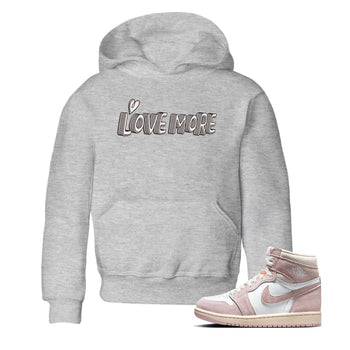 Air Jordan 1 Washed Pink Love More Baby and Kids Sneaker Tees AJ1 Washed Pink Kids Sneaker Tees Washing and Care Tip
