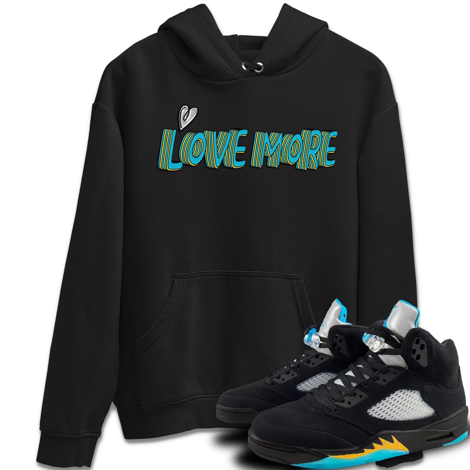 Jordan 5 Aqua Sneaker Match Tees Love More Sneaker Tees Jordan 5 Aqua Sneaker Release Tees Unisex Shirts