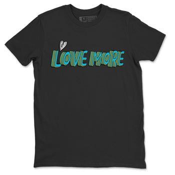 Jordan 5 Aqua Sneaker Match Tees Love More Sneaker Tees Jordan 5 Aqua Sneaker Release Tees Unisex Shirts