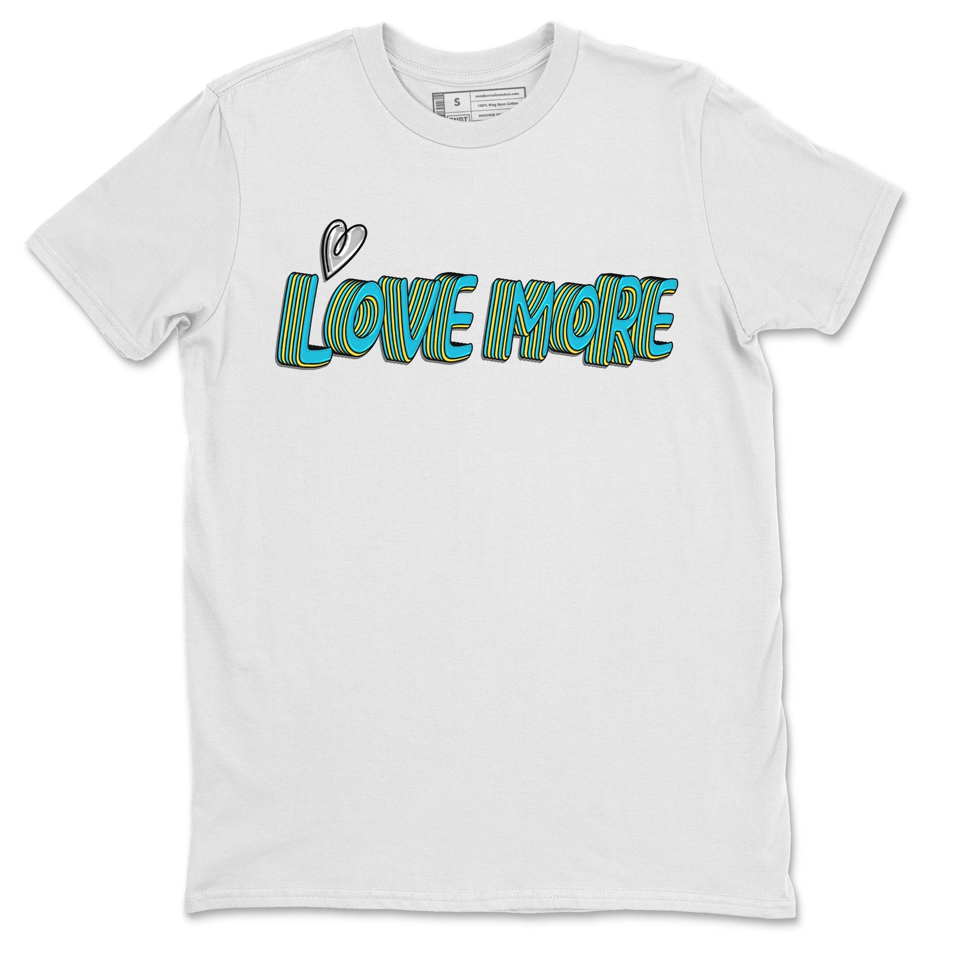 Jordan 5 Aqua Sneaker Match Tees Love More Sneaker Tees Jordan 5 Aqua Sneaker Release Tees Unisex Shirts