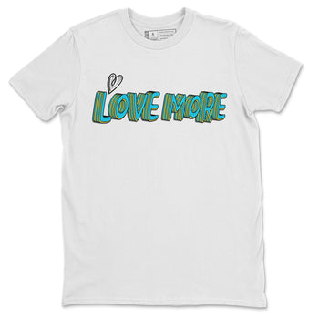 Jordan 5 Aqua Sneaker Match Tees Love More Sneaker Tees Jordan 5 Aqua Sneaker Release Tees Unisex Shirts