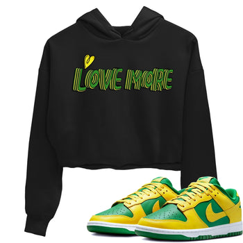 Dunk Reverse Brazil Sneaker Match Tees Love More Sneaker Tees Dunk Reverse Brazil Sneaker Release Tees Women's Shirts